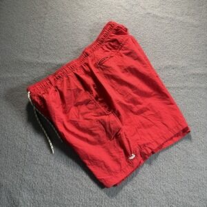 Southern Marsh Red Mens Swim Trunks Shorts Size Large Lined Duck Logo